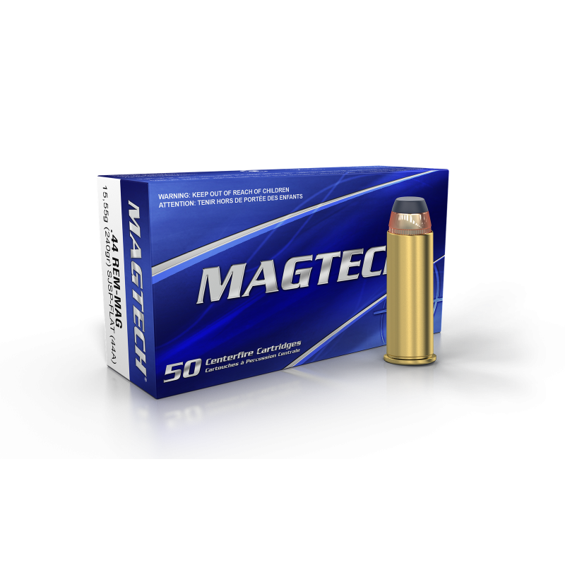 balles 44 rem mag 240gr sjsp flat x50